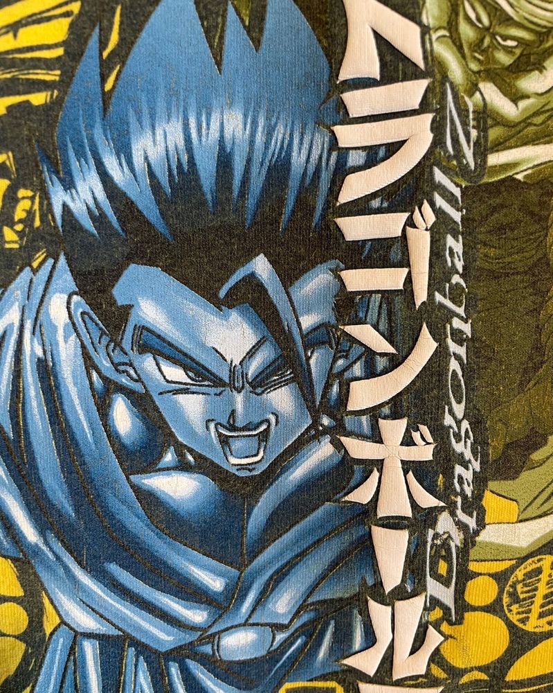 Dragon Ball Z Tシャツ ディテール