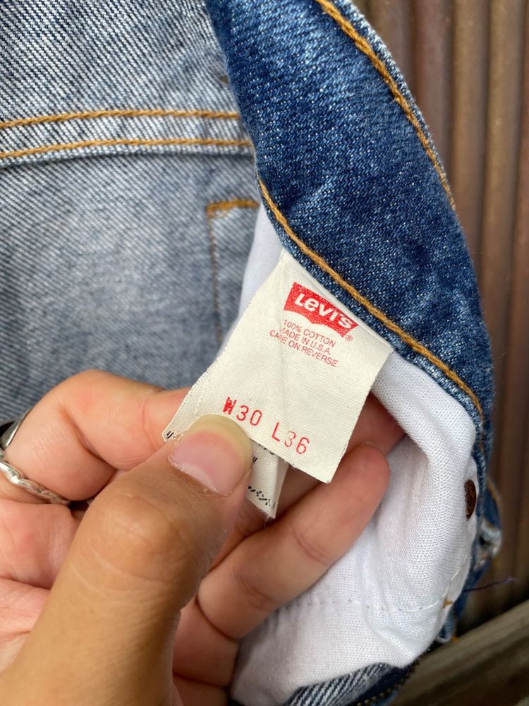Levi's 505 デニムパンツ ディテール