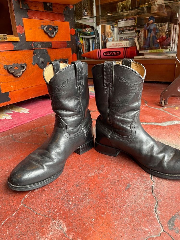 ARIAT ペコスブーツ ディテール