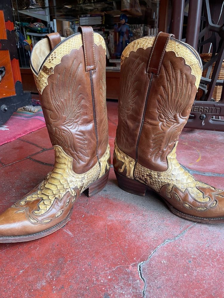Adams Boots ウエスタンブーツ ディテール
