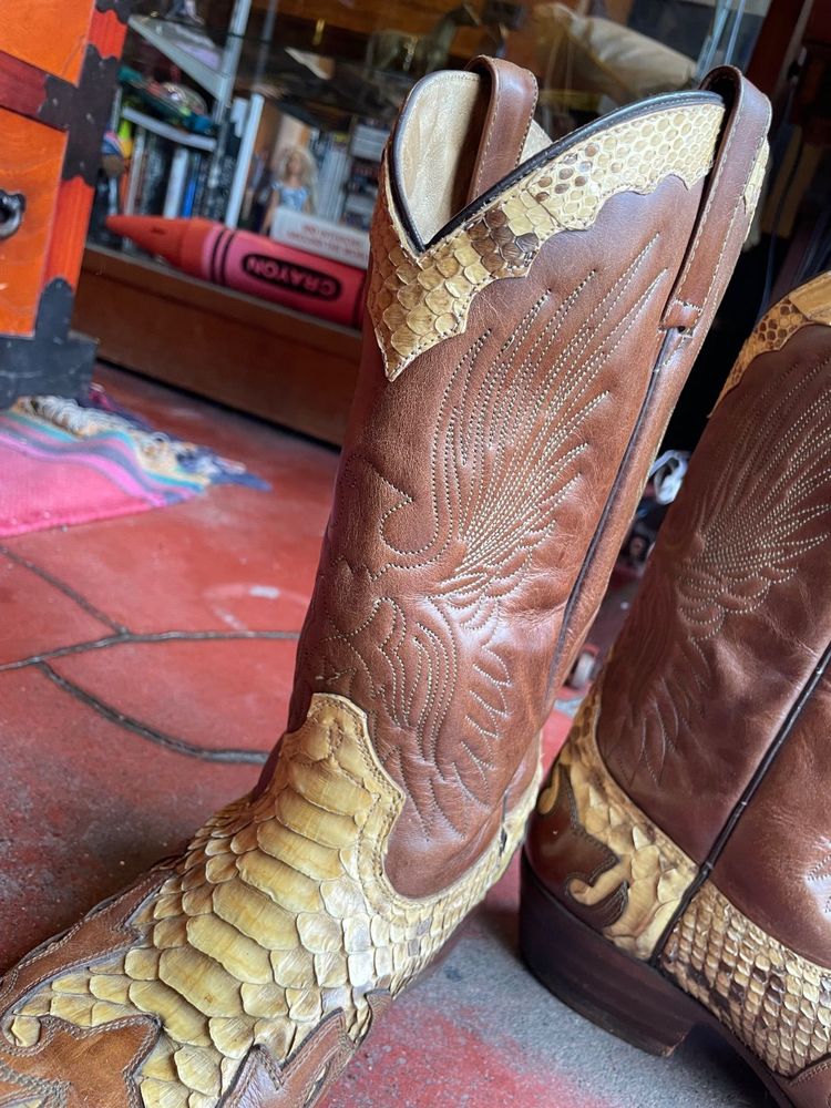 Adams Boots ウエスタンブーツ ディテール