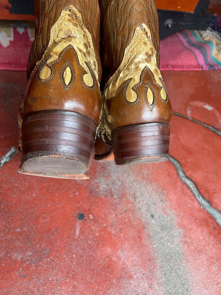 Adams Boots ウエスタンブーツ ディテール