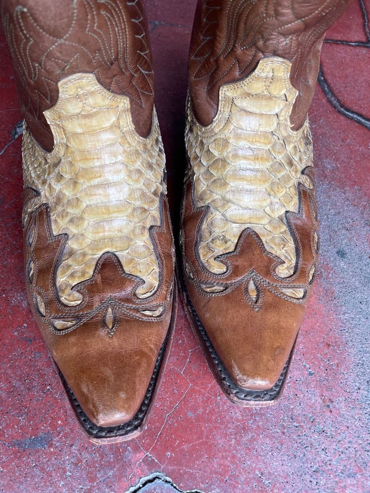 Adams Boots ウエスタンブーツ タグ