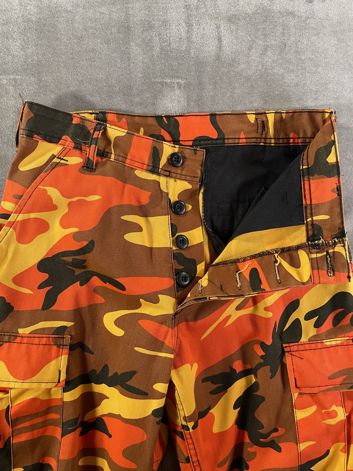 ROTHCO BDU カーゴパンツ オレンジカモ スモールレギュラー メンズ 4