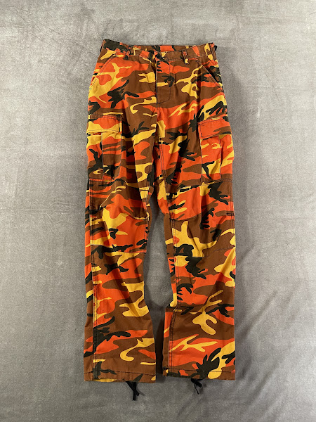 ROTHCO BDU カーゴパンツ オレンジカモ スモールレギュラー メンズ