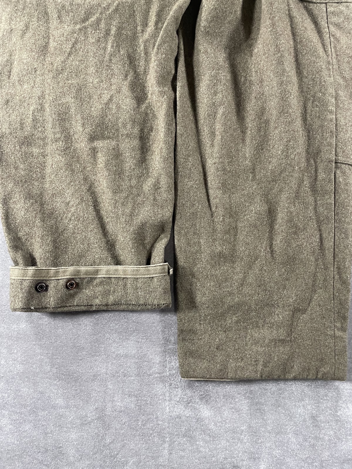 1950〜60年代頃 西ドイツ軍 ウールカーゴパンツ オリーブドラブ ミリタリー メンズ 6