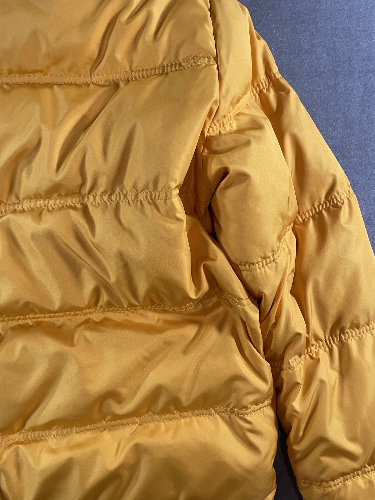 Abercrombie & Fitch KEMPSHALL ダウンジャケット マスタードイエロー XL メンズ 11